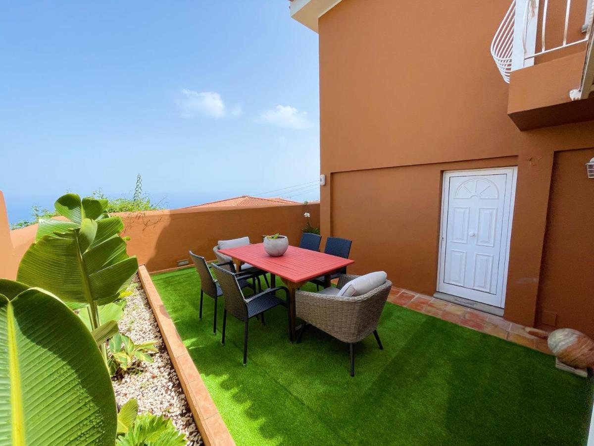 Casa Con Piscina Y Jardin Con Vistas Al Mar Villa Puerto de la Madera Exterior photo