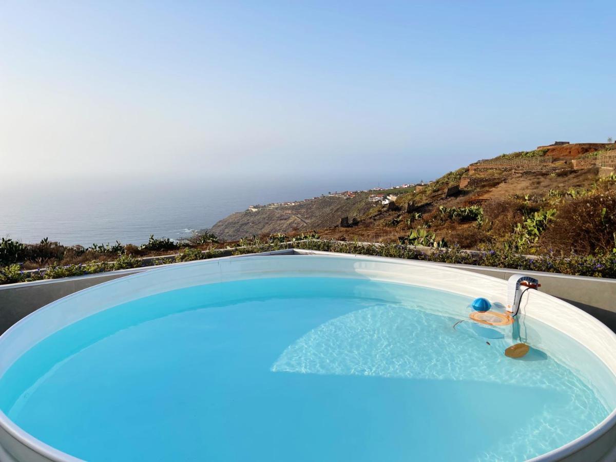 Casa Con Piscina Y Jardin Con Vistas Al Mar Villa Puerto de la Madera Exterior photo