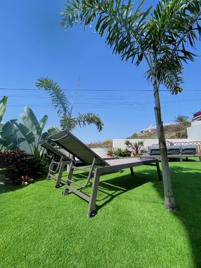 Casa Con Piscina Y Jardin Con Vistas Al Mar Villa Puerto de la Madera Exterior photo